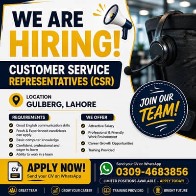 Customer Service Representatives (CSR)