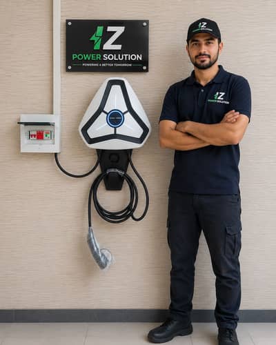 Professional EV Charger Installation by IZ Power Solution