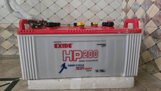 Excide hp 200 running condition battery for sale 02 units with boxes