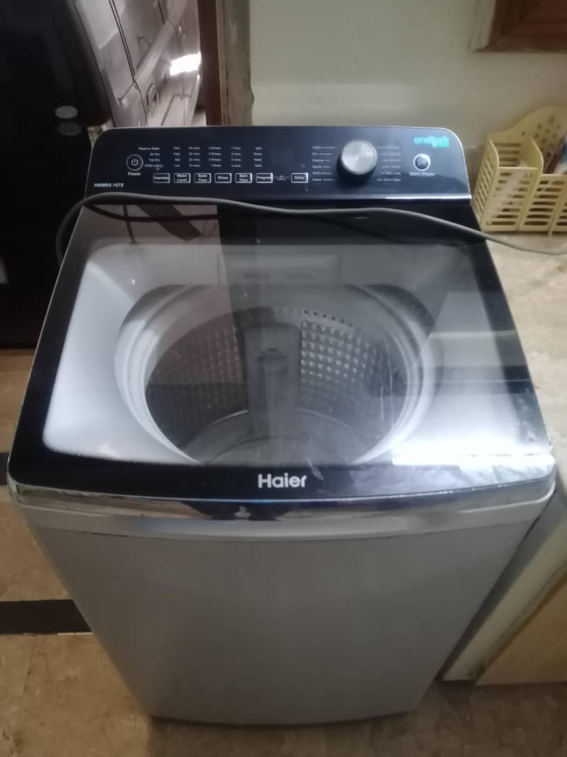 haier automatic washing machine 0