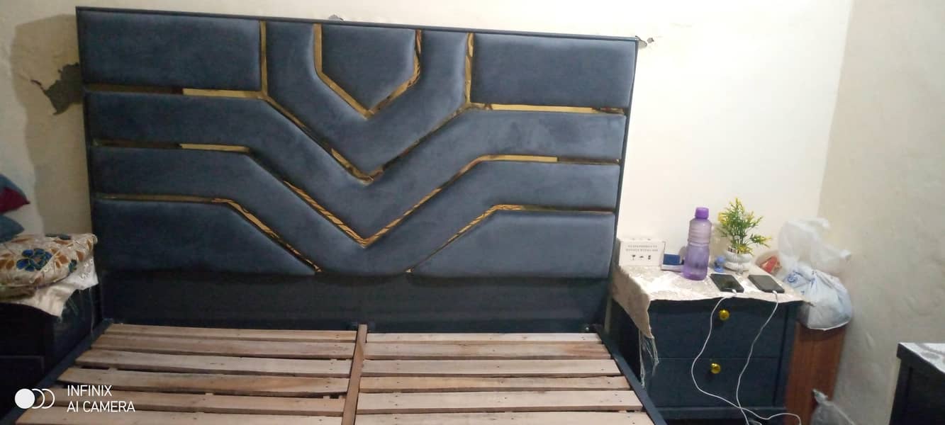 King size bed set complete 2