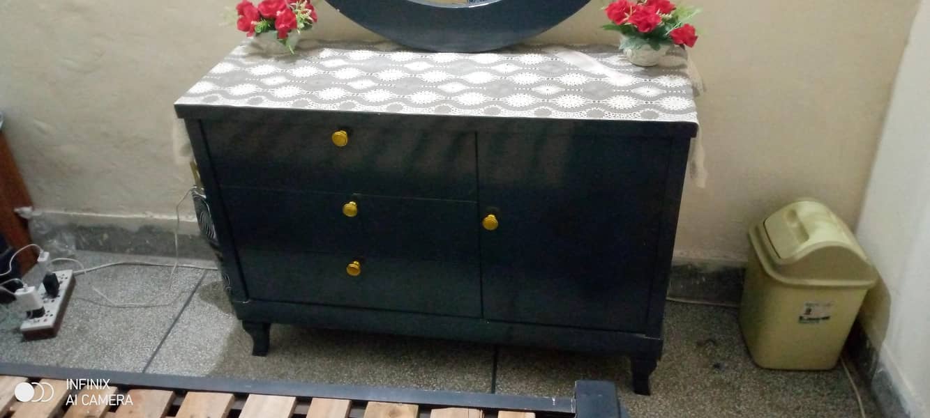 King size bed set complete 6