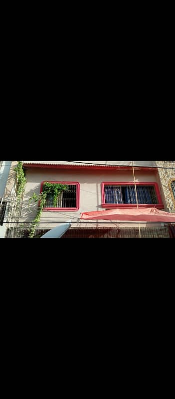 SECTOR + 08 GROUND PLUS ONE PLUS ONE RCC ROOM ON SECOND FLOOR* NORTH KARACHI