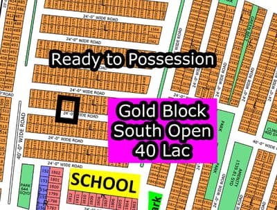 L - 1456 (South Open + Gold Block) North Town Residency Phase - 01 (Surjani)