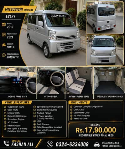 Mitsubishi Minicab Bravo 2016