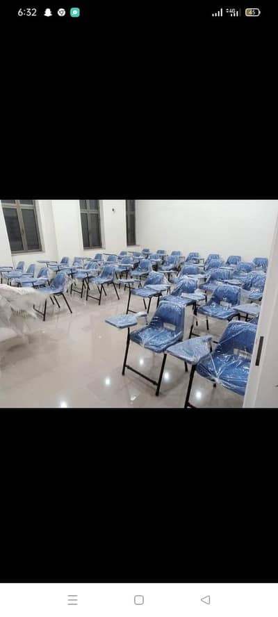 study chairs avaiable , 30 small 30 big