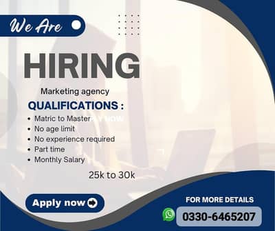 male and female staff required