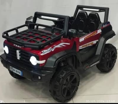 kids 4x4 charging jeep| bachon ki car | kids jeep | kids ride on car