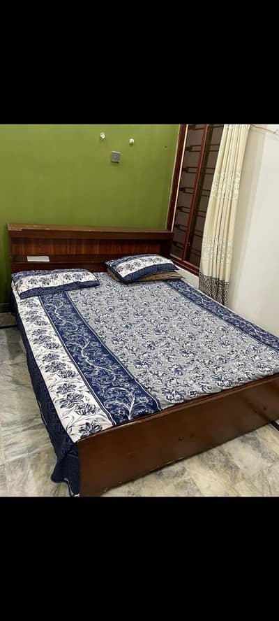 Double Bed With Mattress
