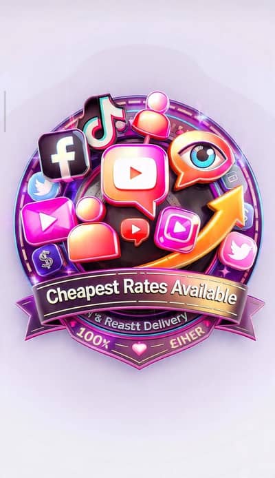 Social Media All Platforms All Services likes views etc Available