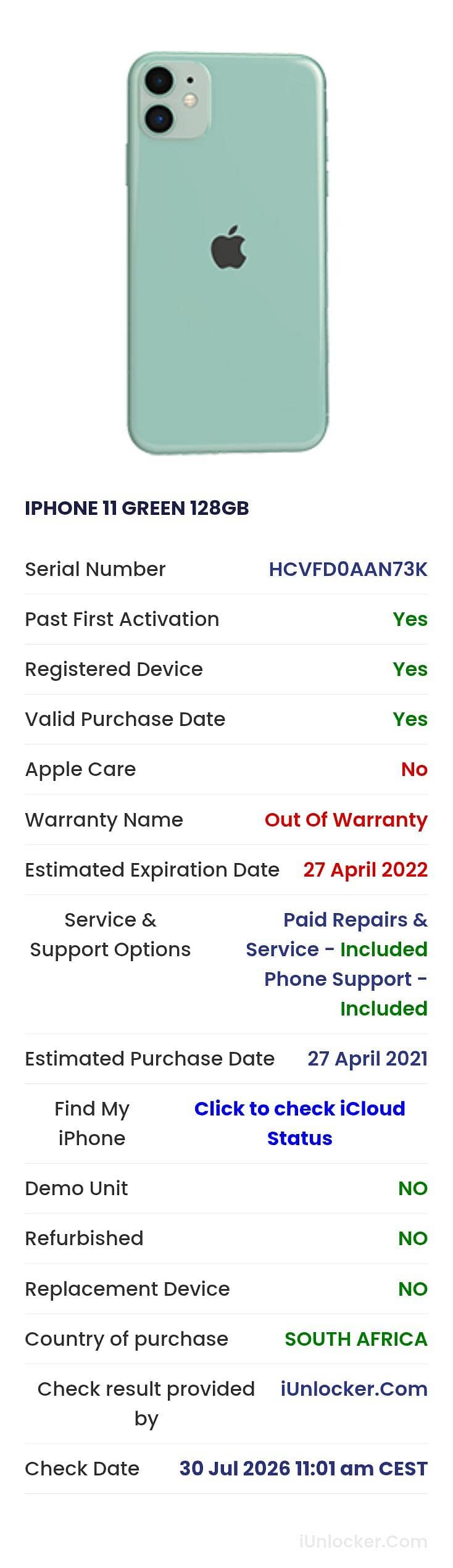 Apple iPhone 11 11