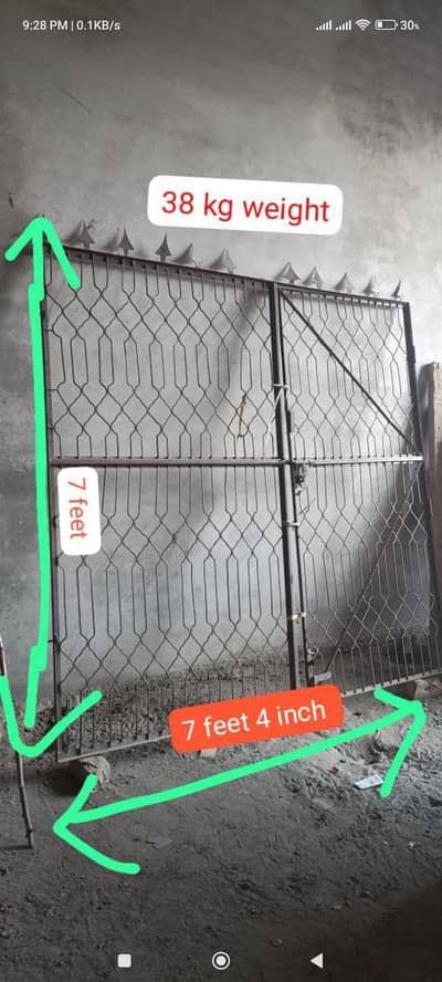 Steel grill 7x7