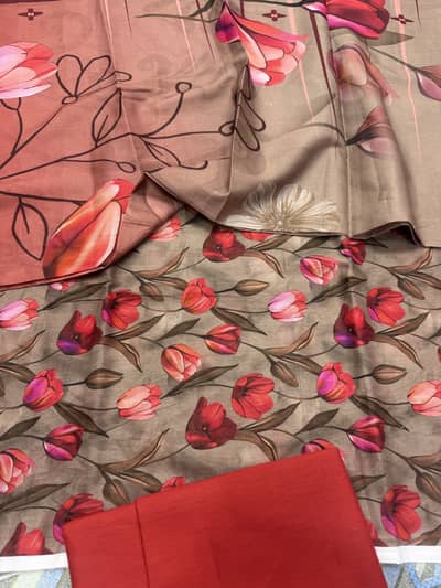 Lawn 3 Piece Printed