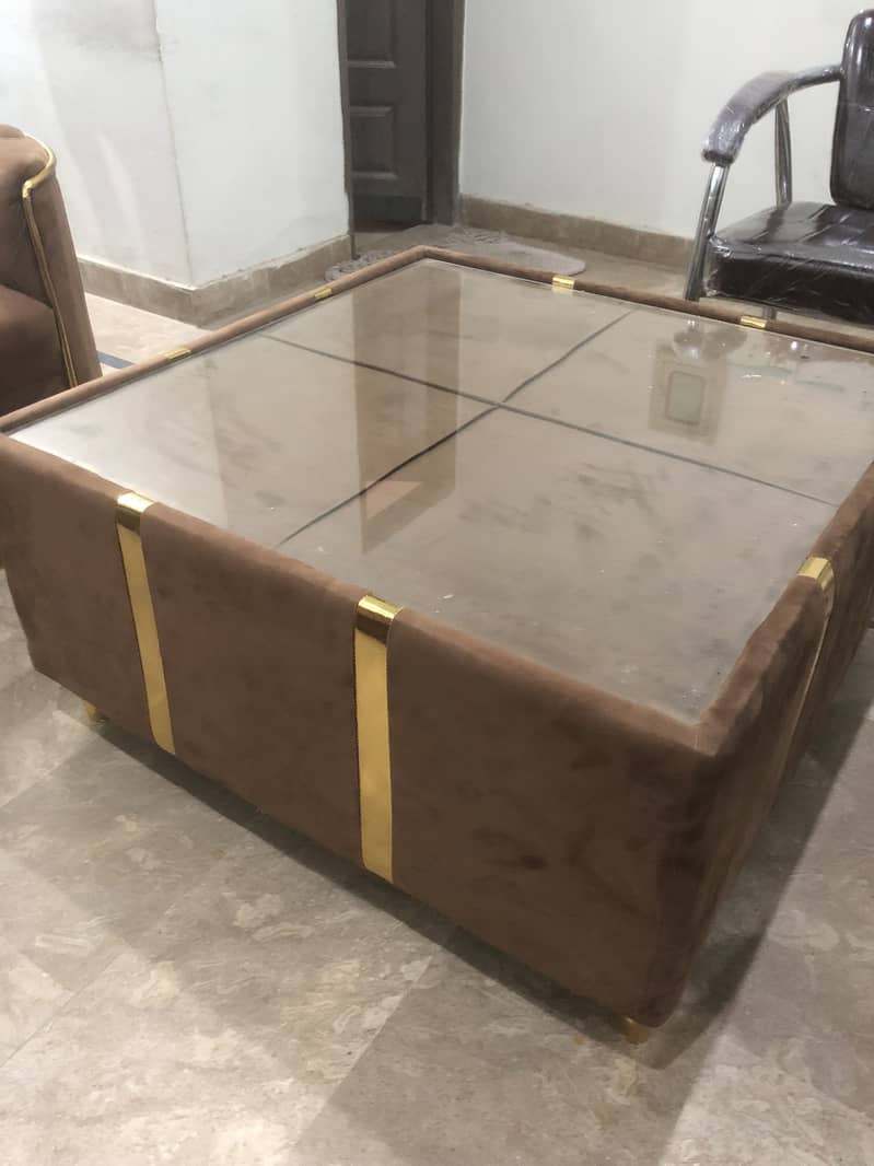 Sofa set and table 3