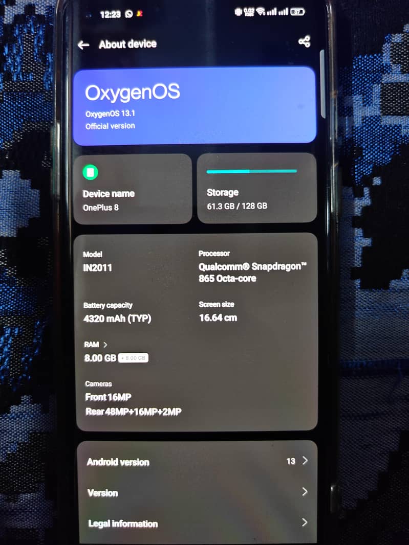 One Plus 8 1