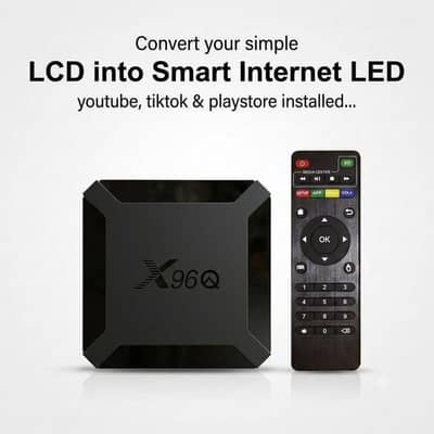 Smart Tv Box 4k - Q96X Android Box