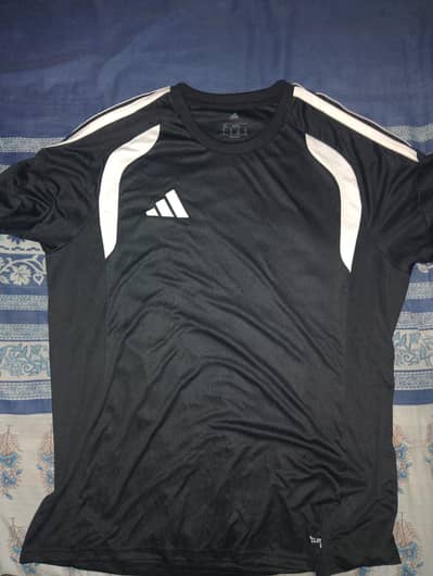 Black Sports Shirt And Shorts XL