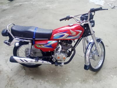 Honda 125cc model 2022 what's app 03368663332