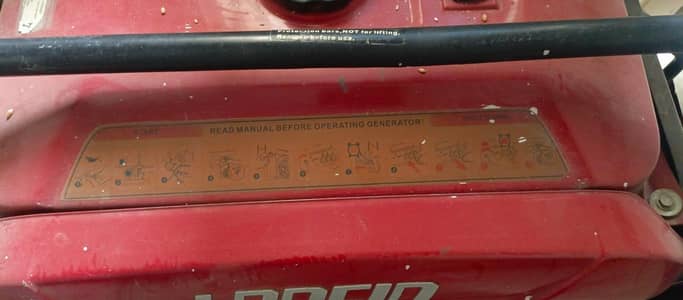 Loncin electric start power generator