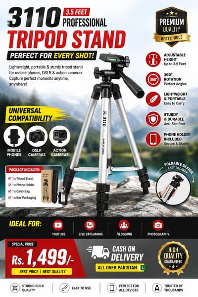 Mobile Stand Tripod