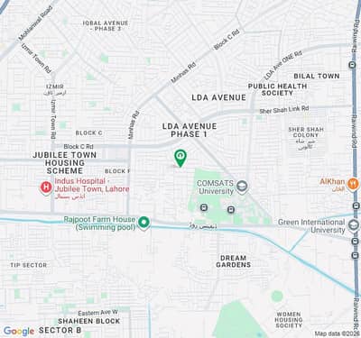 2 Kanal Plot Available For Sale Best Location AWT PHASE 1 Block D