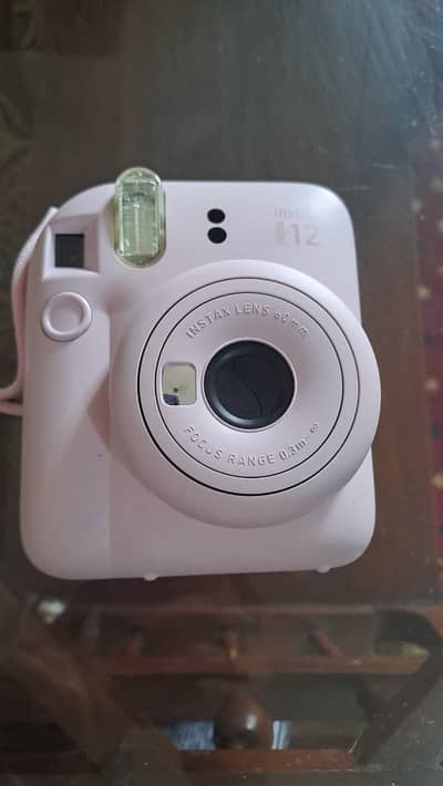  Fujifilm Instax Mini 12 – Like New | 10 Film sheets Included