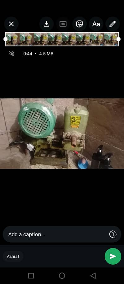 Donky pump ponay ka jawed ki motor or Javed ka pump k st