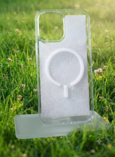 MagSafe Transparent Mobile Cover – Brand New
