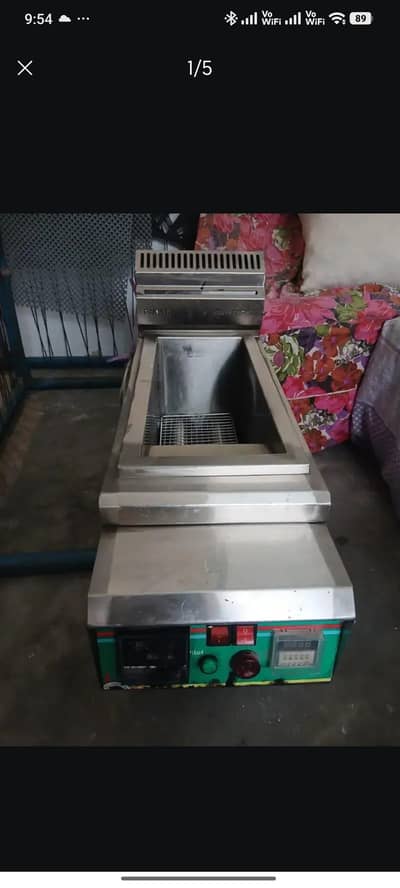 GoldenCrisp" Commercial Gas Deep Fryer