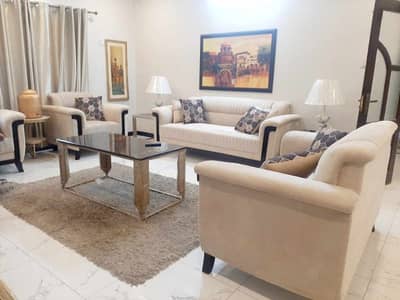 Sofa Set 7 Seater with Tables