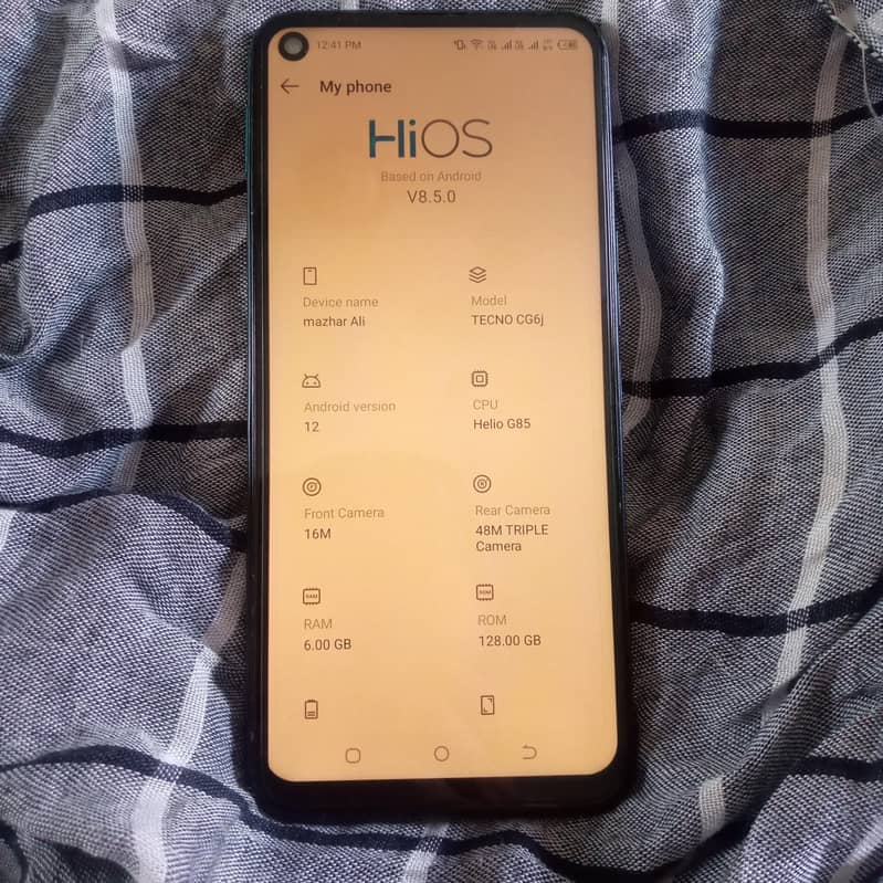 Tecno CAMON 17P 0