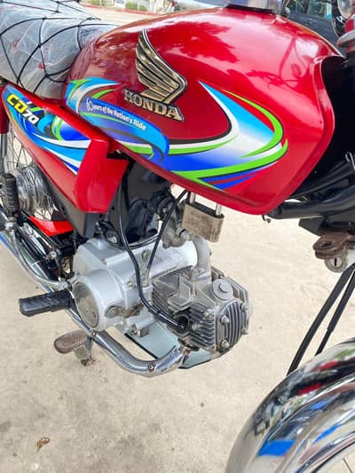 honda cd 70 2025 good condition low millage