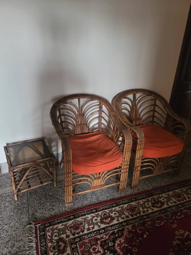 Bed set with sofas and tables 1