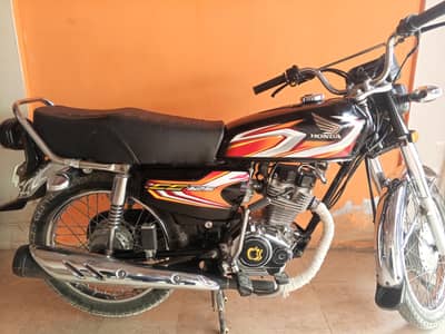 Honda CG 125 2022 BLK