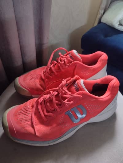Original Wilson Rush Pro Padel/Tennis Shoes – Coral size 41.5
