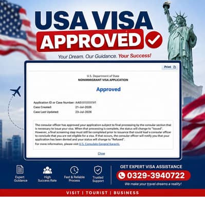 Visit & Study Visa for USA, UK, Canada, Europe & Australia