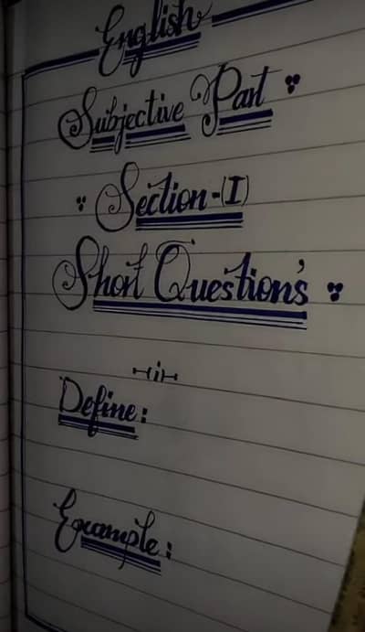 Assignment writing