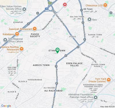 6 Marla Commercial Plot For Sale In Etihad Town Block C