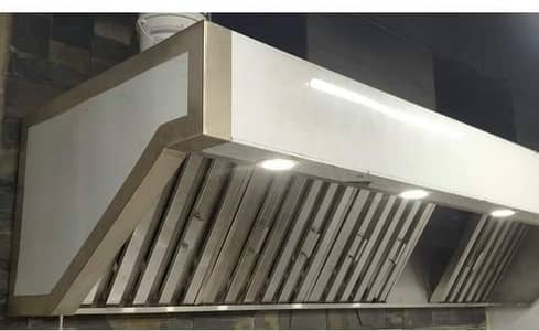 Stainless Steel Exhaust Hood | Restaurant Kitchen Ventilation