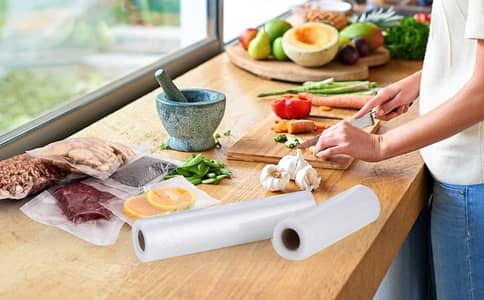 Premium BPA-Free Vacuum Sealer Rolls – Food Grade PA/PE Material