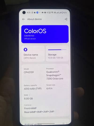 OPPO Reno 5
