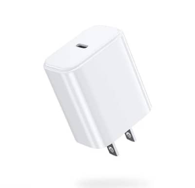 25w mini apple charger white compact (delivery available)