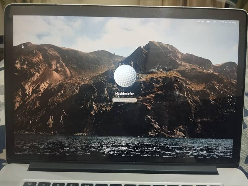 MacBook pro 1