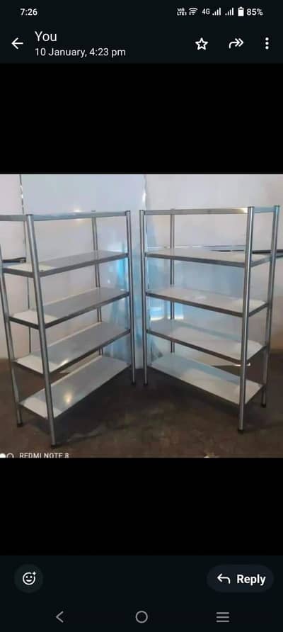 Stainless Steel Storage Rack | Commercial Kitchen Storage Shelving