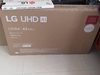 LG 43 Inch LED TV UA84 – New Condition | Crystal Clear Display