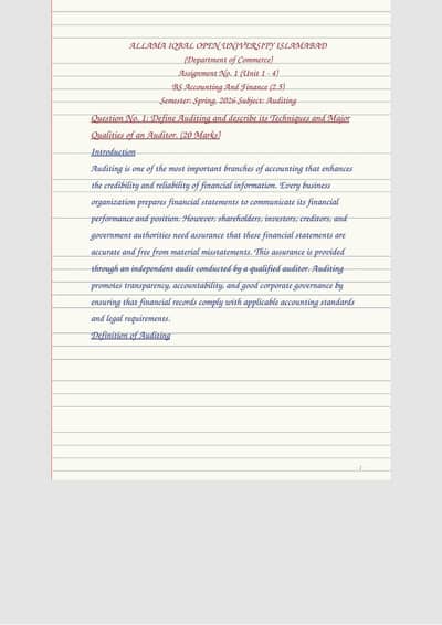 assignment writing