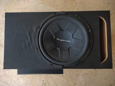 Subwoofer and Amplifier