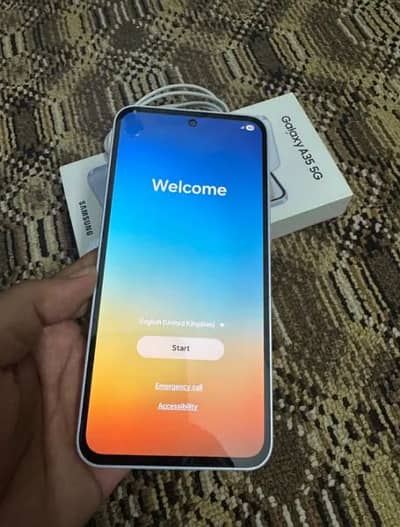 Samsung a35 5G 8GB RAM 128GB memory 0325/1268/477