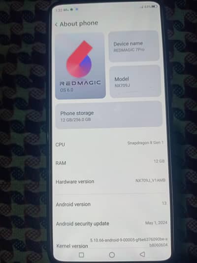 Zte Nubia Red Magic 7 Pro