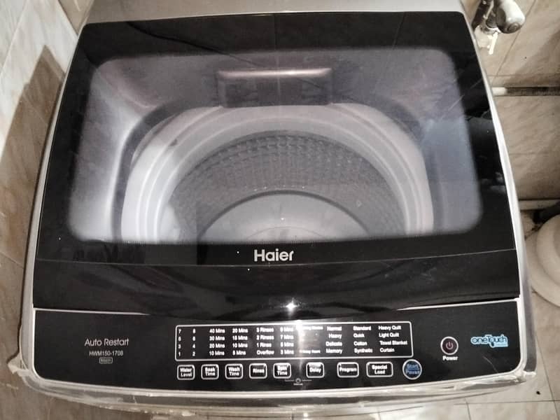 Haier Automatic washing machine. 2